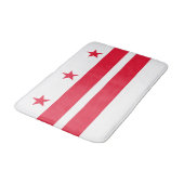 Tapis De Bain Drapeau de l'État de Washington DC (Angle)