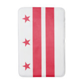 Tapis De Bain Drapeau de l'État de Washington DC (Devant (Vertical))