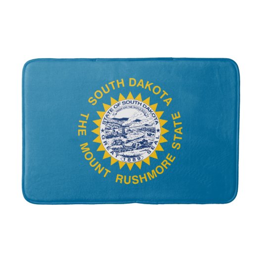 Tapis De Bain Drapeau de l'État du Dakota du Sud (Devant)
