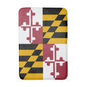 Tapis De Bain Drapeau de l'État du Maryland (Devant (Vertical))