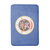 Tapis De Bain Drapeau de l'État du Minnesota (Devant (Vertical))