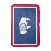 Tapis De Bain Drapeau de l'État du Wyoming (Devant (Vertical))