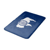 Tapis De Bain Drapeau de l'État du Wyoming (Angle)
