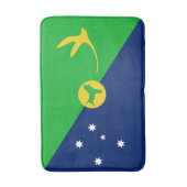 Tapis De Bain Drapeau de l'île Christmas (Devant (Vertical))