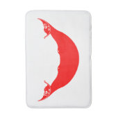 Tapis De Bain Drapeau de l'île de Pâques (Devant (Vertical))