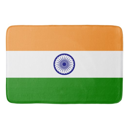 Tapis De Bain Drapeau de l'Inde (Devant)