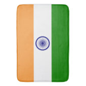 Tapis De Bain Drapeau de l'Inde (devant Vertical)