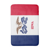 Tapis De Bain Drapeau de l'Iowa (Devant (Vertical))