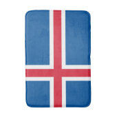 Tapis De Bain Drapeau de l'Islande (Devant (Vertical))