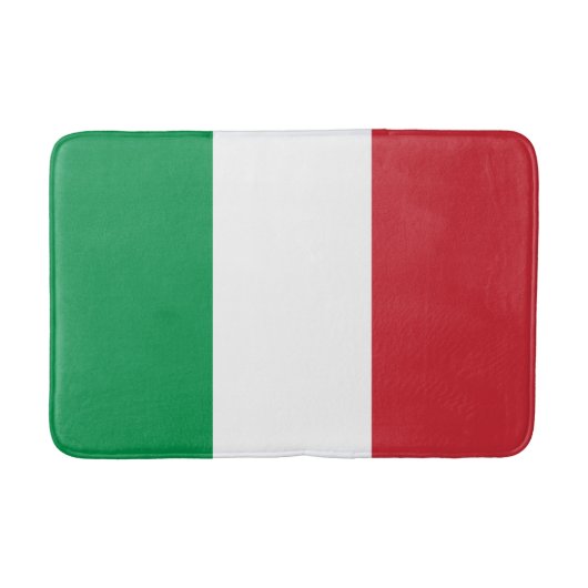 Tapis De Bain Drapeau de l'Italie (Devant)