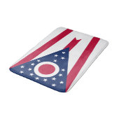 Tapis De Bain Drapeau de l'Ohio (Angle)