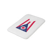 Tapis De Bain Drapeau de l'Ohio (Angle)
