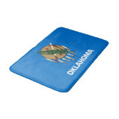Tapis De Bain Drapeau de l'Oklahoma (Angle)