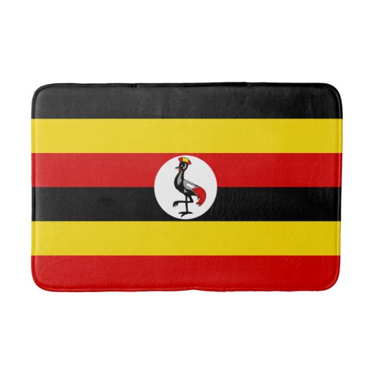 Tapis De Bain Drapeau de l'Ouganda (Devant)