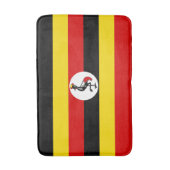 Tapis De Bain Drapeau de l'Ouganda (Devant (Vertical))