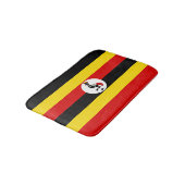 Tapis De Bain Drapeau de l'Ouganda (Angle)
