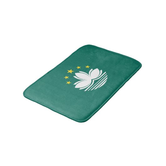 Tapis De Bain Drapeau de Macao (Angle)