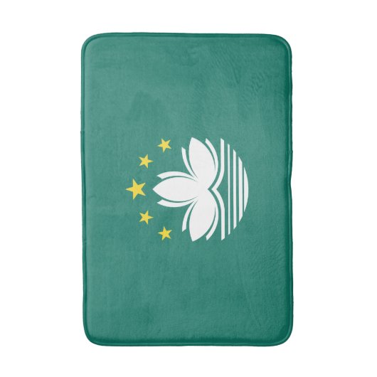 Tapis De Bain Drapeau de Macao (Devant (Vertical))