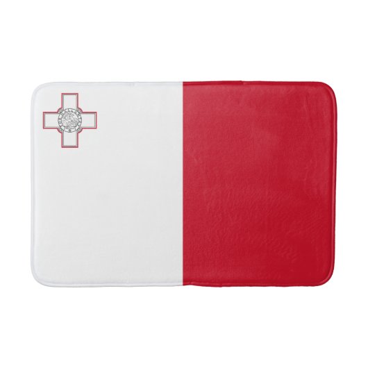 Tapis De Bain Drapeau de Malte (Devant)