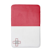 Tapis De Bain Drapeau de Malte (Devant (Vertical))