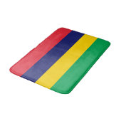 Tapis De Bain Drapeau de Maurice (Angle)