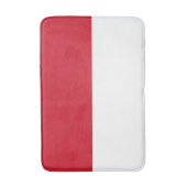 Tapis De Bain Drapeau de Monaco (Devant (Vertical))