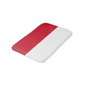 Tapis De Bain Drapeau de Monaco (Angle)