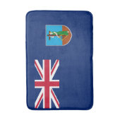 Tapis De Bain Drapeau de Montserrat (Devant (Vertical))