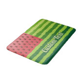 Tapis De Bain Drapeau de pastèque (Angle)
