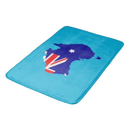 Tapis De Bain Drapeau de pays de l'Australie (Angle)