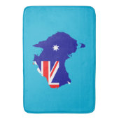 Tapis De Bain Drapeau de pays de l'Australie (devant Vertical)