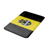 Tapis De Bain Drapeau de Pittsburgh, Pennsylvanie Salle de bain  (Angle)