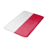 Tapis De Bain Drapeau de Pologne (Angle)