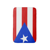 Tapis De Bain Drapeau de Porto Rico (Devant (Vertical))