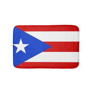 Tapis De Bain Drapeau de Porto Rico