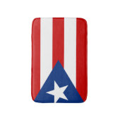 Tapis De Bain Drapeau de Porto Rico (Devant (Vertical))