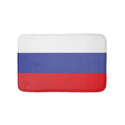 Tapis De Bain Drapeau de Russie (Devant)