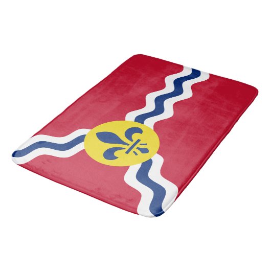 Tapis De Bain Drapeau de Saint-Louis (Missouri) (Angle)