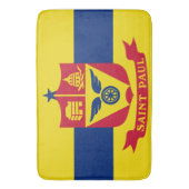 Tapis De Bain Drapeau de Saint Paul (Minnesota) (devant Vertical)