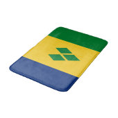 Tapis De Bain Drapeau de Saint-Vincent (Angle)