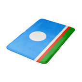 Tapis De Bain Drapeau de Sakha (Angle)