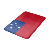 Tapis De Bain Drapeau de Samoa (Angle)