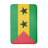 Tapis De Bain Drapeau de Sao Tomé-et-Principe (Devant (Vertical))