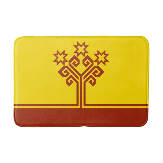 Tapis De Bain Drapeau de Tchouvachie (Devant)