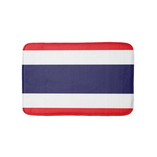 Tapis De Bain Drapeau de Thaïlande (Devant)