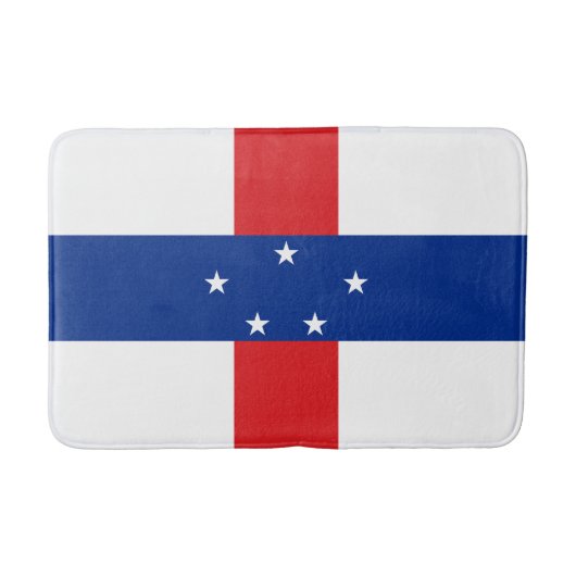Tapis De Bain Drapeau des Antilles néerlandaises (Devant)
