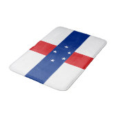 Tapis De Bain Drapeau des Antilles Pays-Bas (Angle)