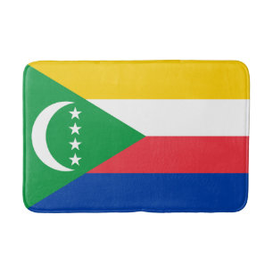 Tapis De Bain Drapeau des Comores
