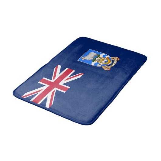 Tapis De Bain Drapeau des îles Falkland (Angle)
