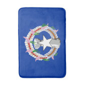 Tapis De Bain Drapeau des îles Mariannes du Nord (Devant (Vertical))